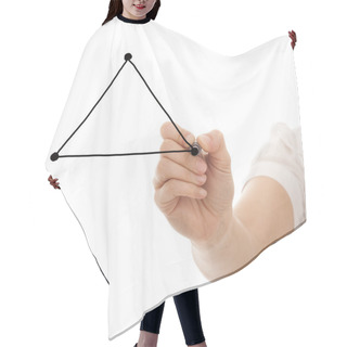 Personality  Triangle Balance Hair Cutting Cape