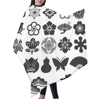 Personality  Japanese Traditional Icons Hair Cutting Cape