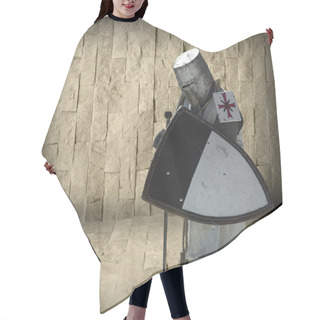 Personality  Medieval Knight Hair Cutting Cape