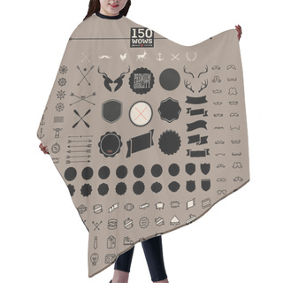 Personality  150 Hipster Icons Hair Cutting Cape