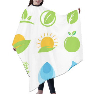 Personality  Eco Logo Hair Cutting Cape