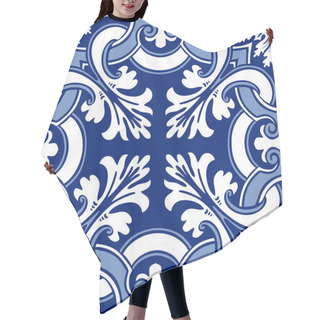 Personality  Seamless Colourful Ornament Tiles Hair Cutting Cape