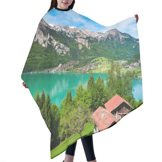 Personality  Panorama Of Lake Brienz Hair Cutting Cape
