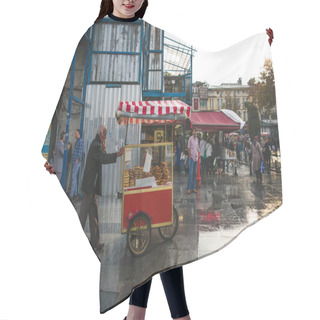 Personality  Street Market Hair Cutting Cape