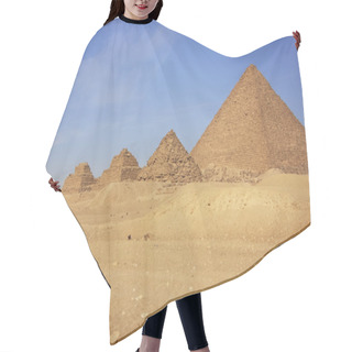 Personality  Pyramid Of Menkaure And Pyramids Of Queens, Cairo Hair Cutting Cape