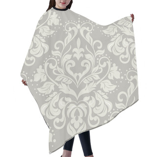 Personality  Vector Floral Damask Ornament Pattern Hair Cutting Cape
