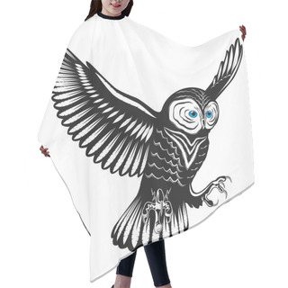 Personality  Owl Hair Cutting Cape