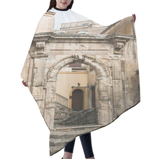 Personality  Ancient Arch In Old Building In Modica, Italy  Hair Cutting Cape