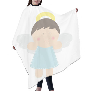 Personality  Small Cute Angel Hair Cutting Cape