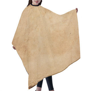 Personality  Paper Aged By Time With A Textured Damaged Surface Hair Cutting Cape
