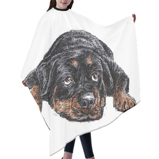 Personality  Rottweiler Hair Cutting Cape
