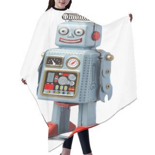Personality  Happy Robot Hair Cutting Cape