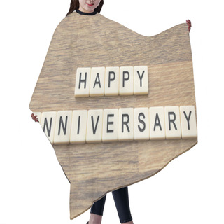 Personality  Happy Anniversary Hair Cutting Cape