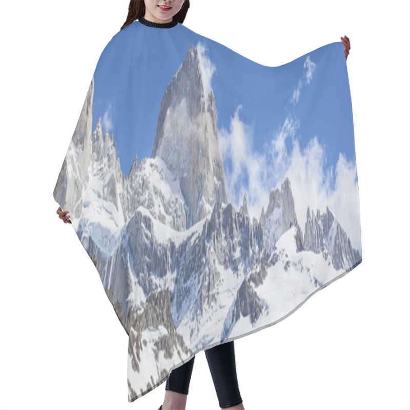 Personality  Fitz Roy Mountain Range, Argentina Hair Cutting Cape