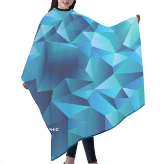 Personality  Abstract Background Of Geometric Patterns. Hair Cutting Cape