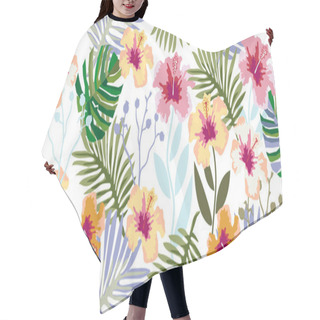 Personality  Summer Tropical Forest. Hair Cutting Cape
