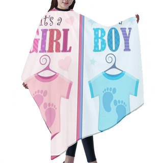 Personality  Is It A Girl Or Boy Theme 9 Hair Cutting Cape