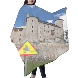 Personality  Gothic Polish Castle. Hair Cutting Cape