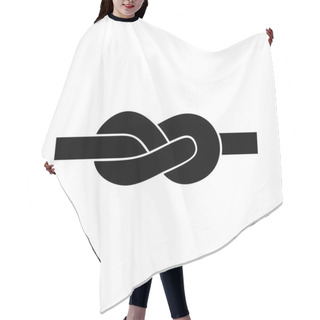 Personality  Simple Knot Icon Hair Cutting Cape