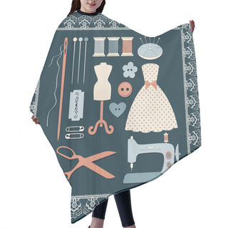 Personality  Craft Icons - Sewing Icons For Sewing, Crafts Hair Cutting Cape