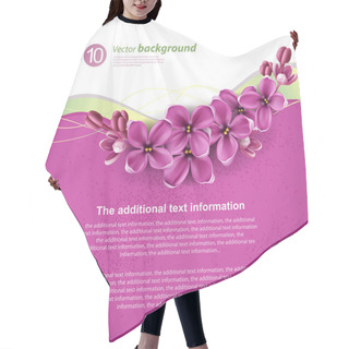 Personality  Spring Background For The Design Hair Cutting Cape