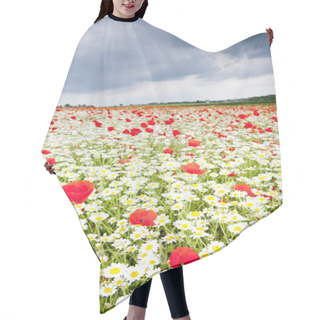 Personality  Summer Meadow In Blossom Hair Cutting Cape