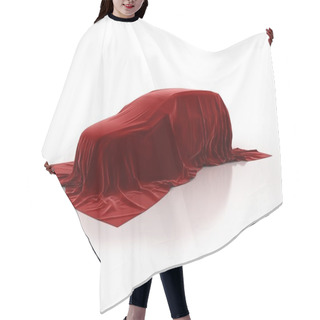 Personality  Red Car Hair Cutting Cape
