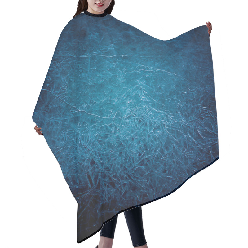 Personality  Ice Background Hair Cutting Cape