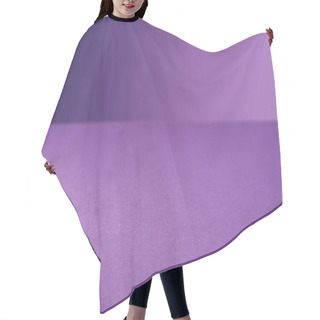 Personality  Full Frame Of Empty Purple Background Hair Cutting Cape