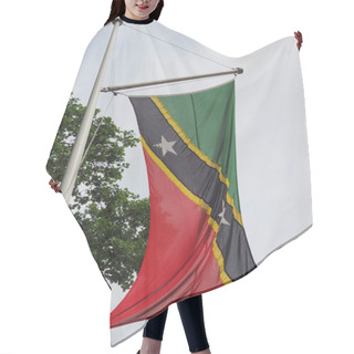 Personality  Kittitian Nevisian Flag Of St Kitts And Nevis Hair Cutting Cape