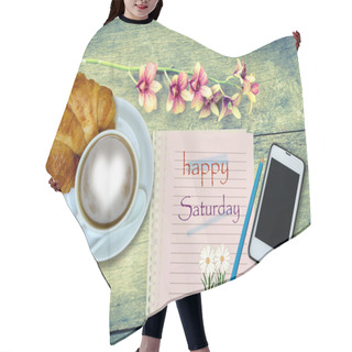 Personality  Blank Notebook Hair Cutting Cape