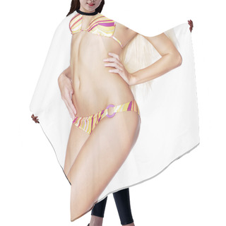 Personality  Woman Body In A Swimsuit Hair Cutting Cape