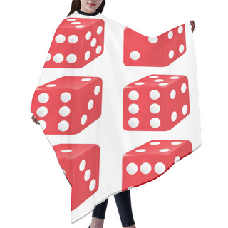 Personality  Dice Hair Cutting Cape