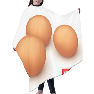 Personality  Group Of Eggs Hair Cutting Cape