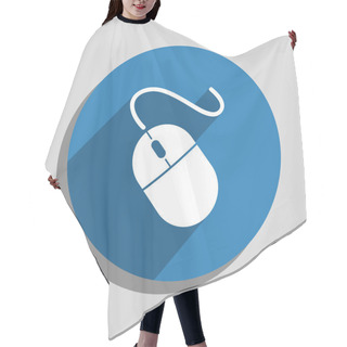 Personality  Computer Mouse Icon Hair Cutting Cape