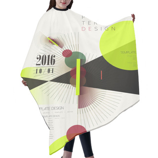 Personality  Modern Poster Template  Hair Cutting Cape