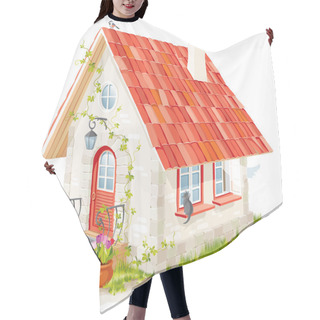 Personality  Little Fairy House Hair Cutting Cape
