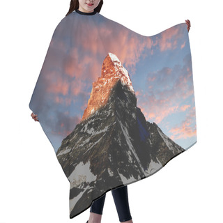 Personality  Matterhorn - Swiss Alps Hair Cutting Cape