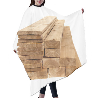 Personality  Lumber Planks And Boards Hair Cutting Cape