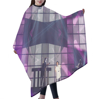 Personality   Jowst  From Norway Eurovision 2017 Hair Cutting Cape