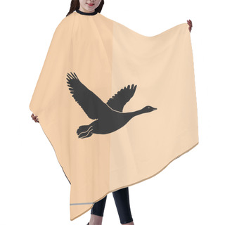 Personality  Flying Duck Bird Icon Hair Cutting Cape