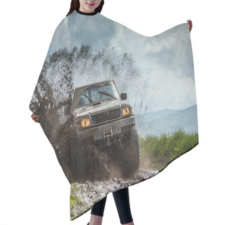 Personality  Jeep Off Road  Hair Cutting Cape