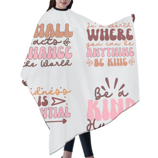 Personality  Be Kind Svg  Design Set Hair Cutting Cape