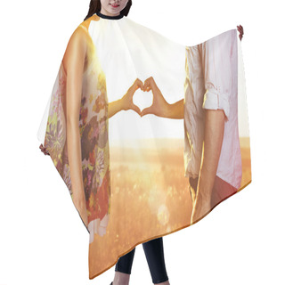 Personality  Lovers In Sun Beams Hair Cutting Cape