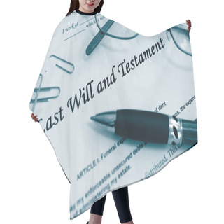 Personality  Last Will Hair Cutting Cape