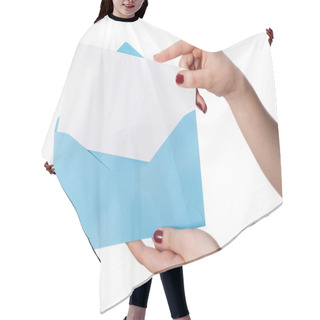 Personality  Hand With Envelope Hair Cutting Cape