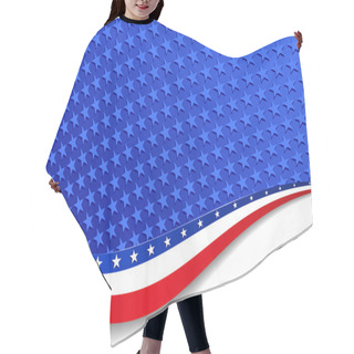 Personality  Stars & Stripes Hair Cutting Cape