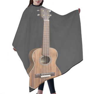 Personality  Wooden Ukulele 	Musical Instrument Hair Cutting Cape