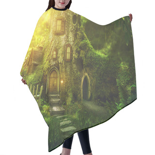 Personality  Fantasy Tree House Hair Cutting Cape