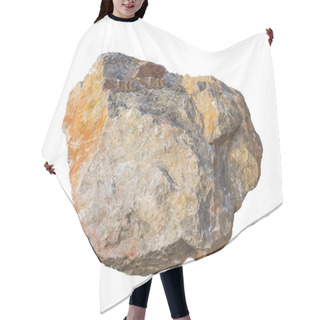 Personality  Big Granite Rock Stone, Isolated Hair Cutting Cape